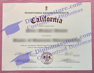 PennWest California diploma
