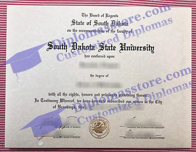 SDSU diploma
