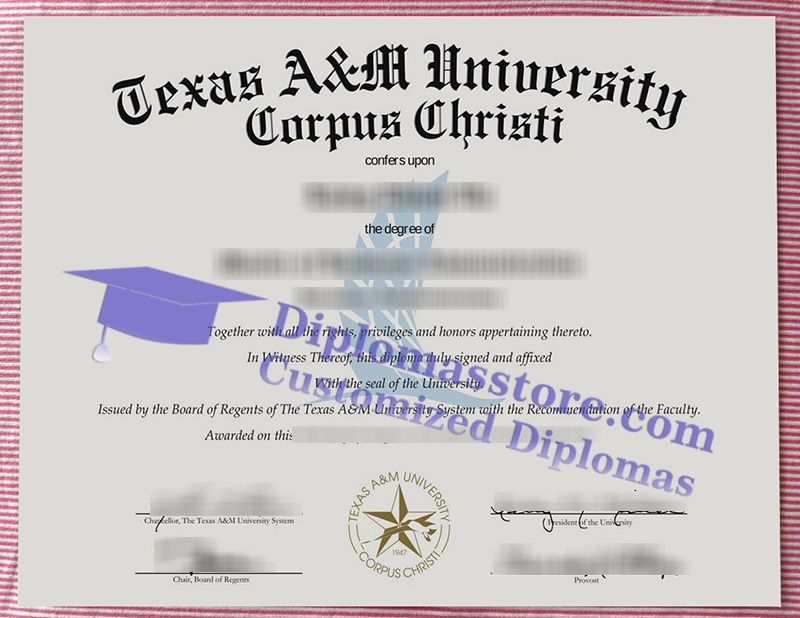 Texas A&M University Corpus Christi diploma, TAMU-CC degree,