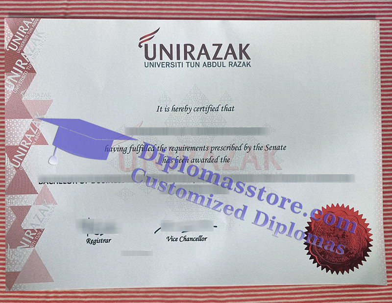 Universiti Tun Abdul Razak degree, Universiti Tun Abdul Razak diploma,