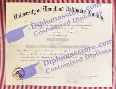 UMBC diploma