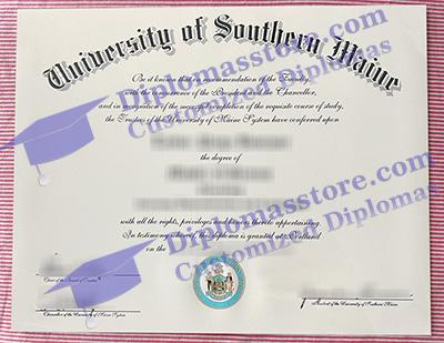 University of Southern Maine certificate