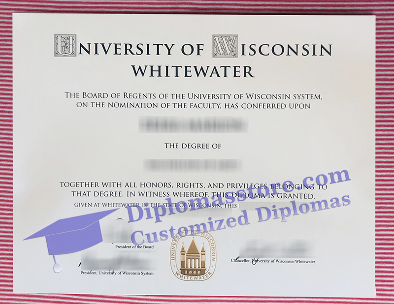 University of Wisconsin Whitewater diploma, University of Wisconsin Whitewater  certificate,