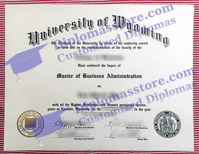 University of Wyoming degree