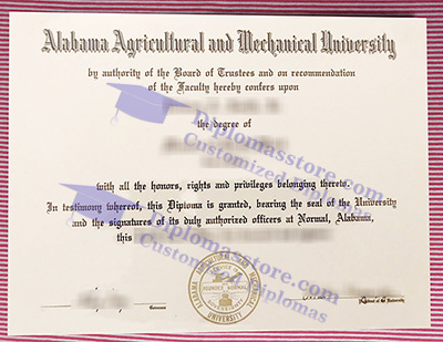 Alabama A&M certificate