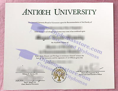 Antioch University certificate