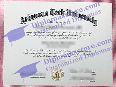 Arkansas Tech University certificate