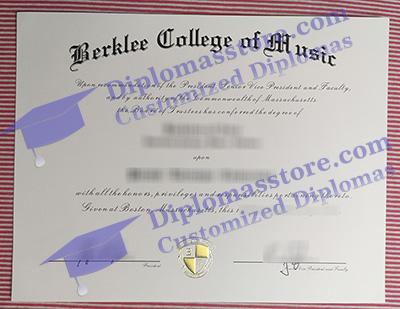 Berklee College of Music degree