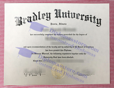 Bradley University certificate