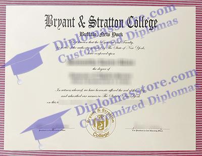 Bryant & Stratton College certificate