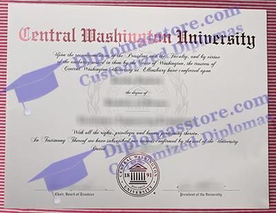 Central Washington University degree