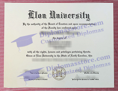 Elon University degree