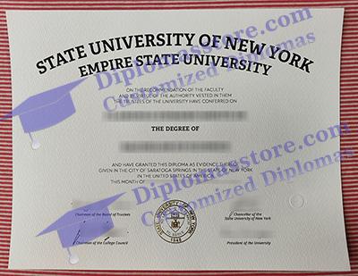 Empire State University degree