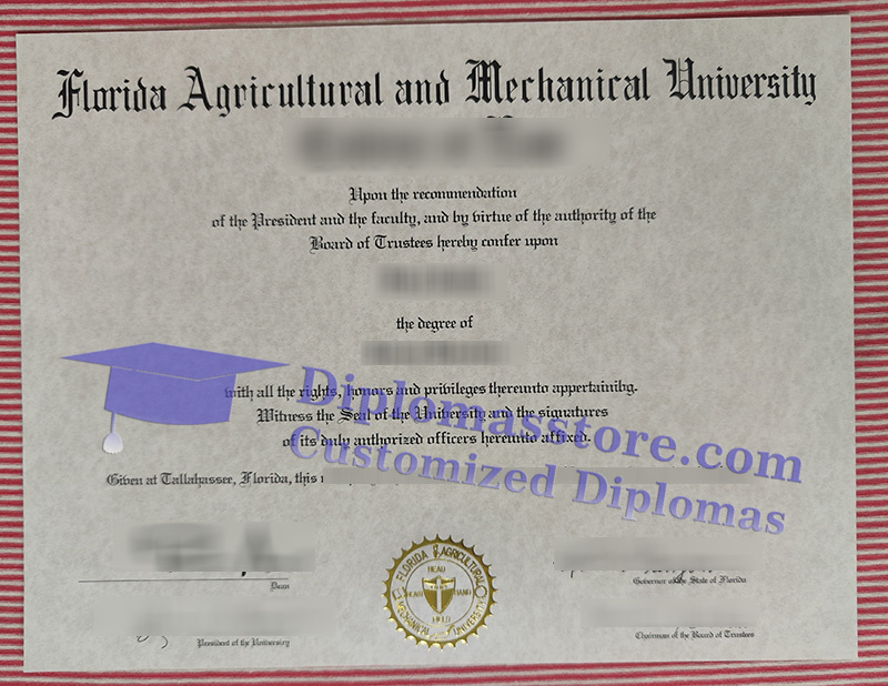 Florida A&M University diploma, FAMU degree,
