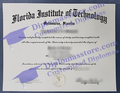 Florida Tech diploma