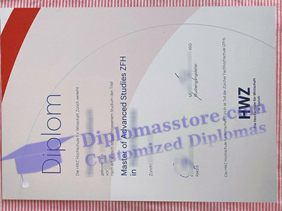 Hochschule für Wirtschaft in Zürich certificate