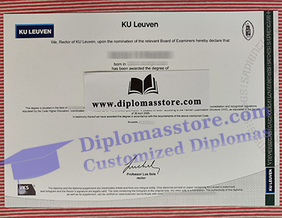 KU Leuven degree