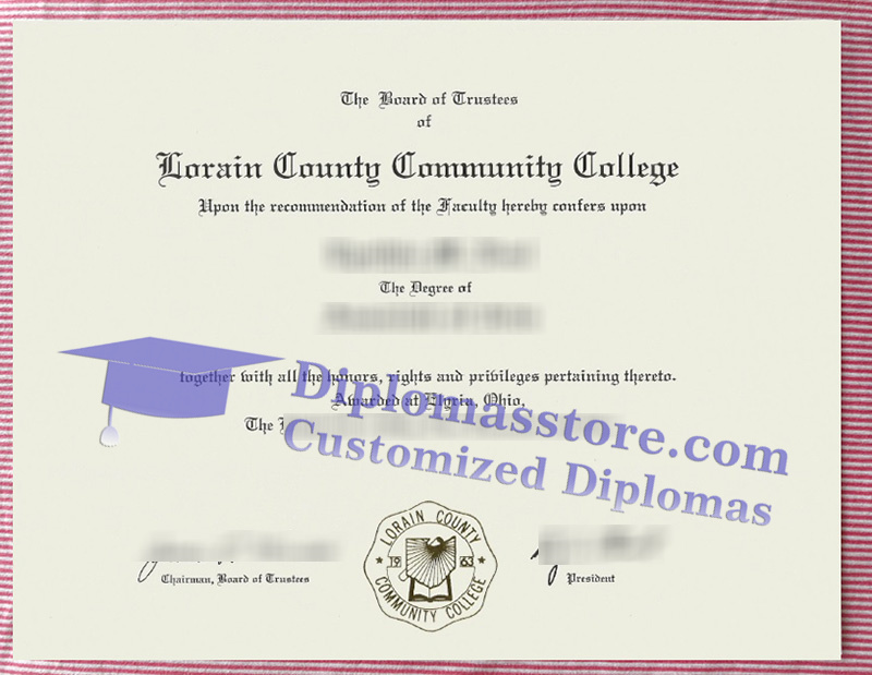 Lorain County Community College diploma, LCCC degree,