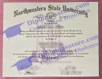 Northwestern State University certificate