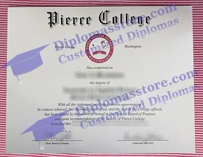 Pierce College associate degree