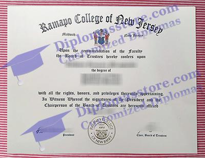 Ramapo College of New Jersey degree