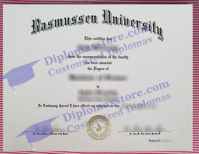 Rasmussen University certificate