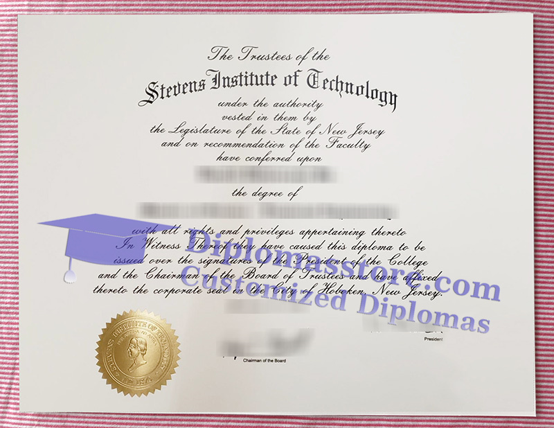 Stevens Institute of Technology diploma, Stevens Institute of Technology degree,