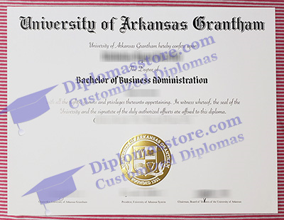 University of Arkansas Grantham certificate