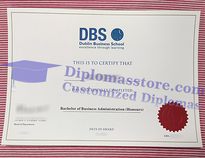 Dublin Business School certificate