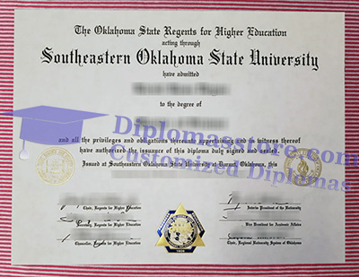 Southeastern Oklahoma State University certificate