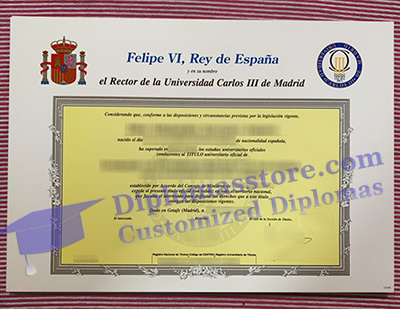 Universidad Carlos III de Madrid degree