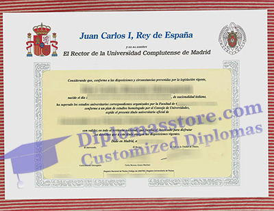 Universidad Complutense de Madrid degree