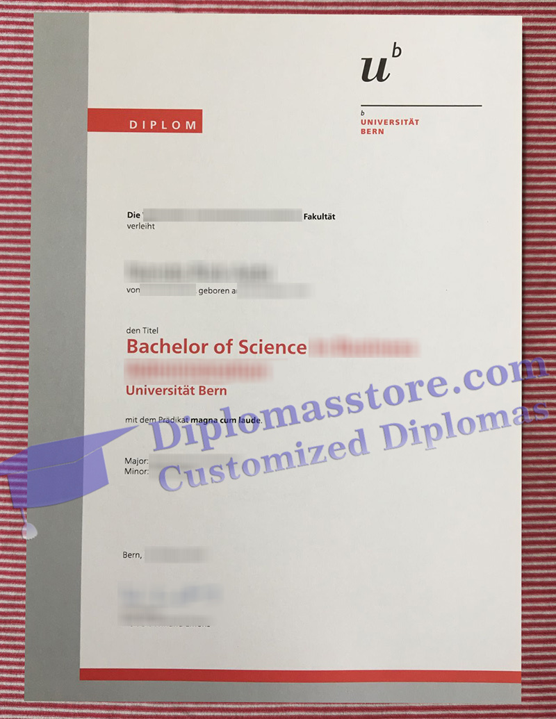 Universität Bern diplom, Universität Bern degree,