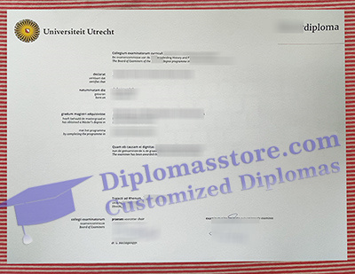 Universiteit Utrecht certificate