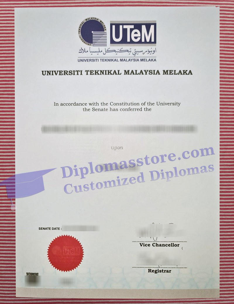 Universiti Teknikal Malaysia Melaka degree, Universiti Teknikal Malaysia Melaka diploma,