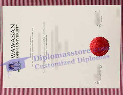 Wawasan Open University certificate