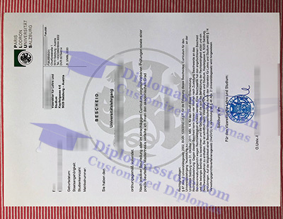 Paris-Lodron-Universität Salzburg degree