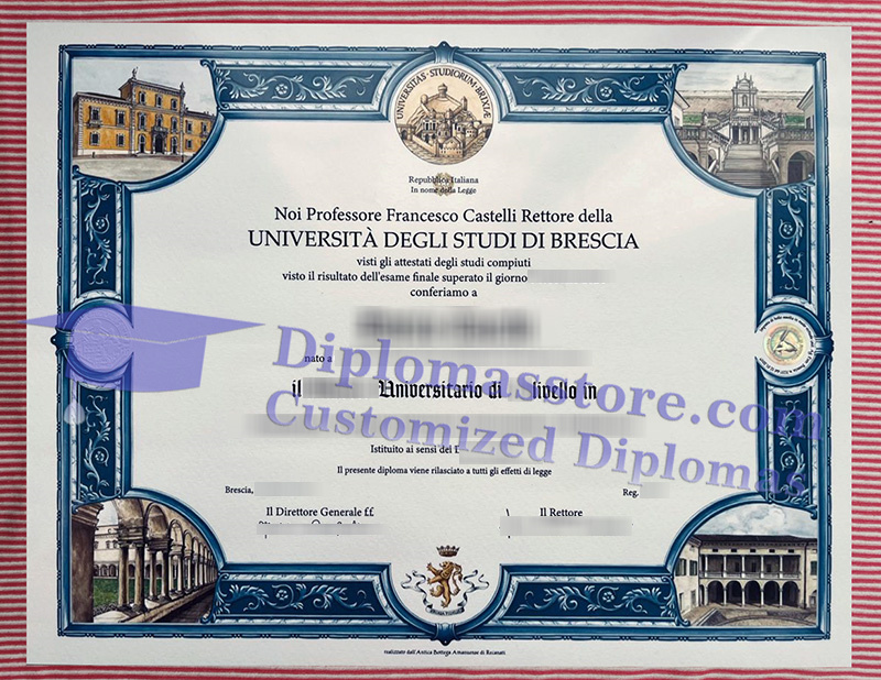 Università degli Studi di Brescia laurea, Università di Brescia diploma,