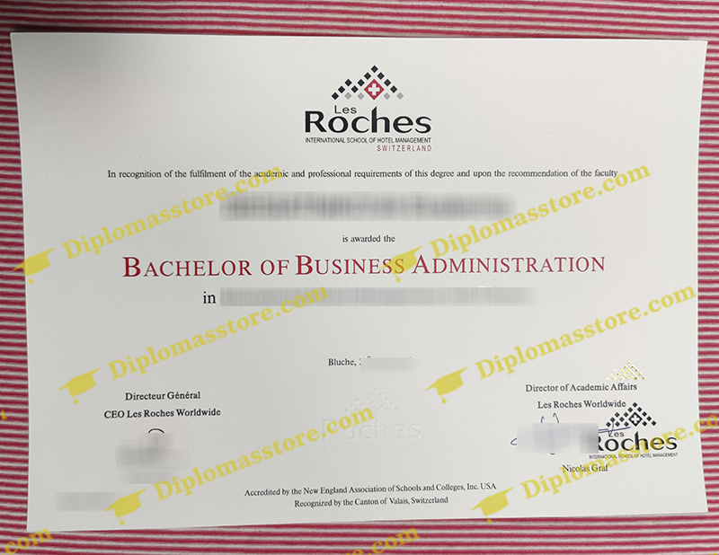 Les Roches diploma before 2020