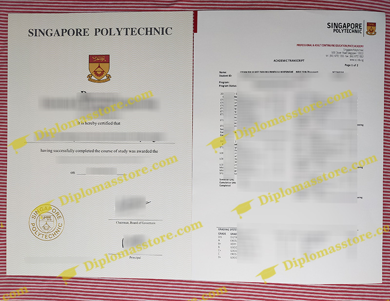 Singapore Polytechnic diploma, Singapore Polytechnic degree,