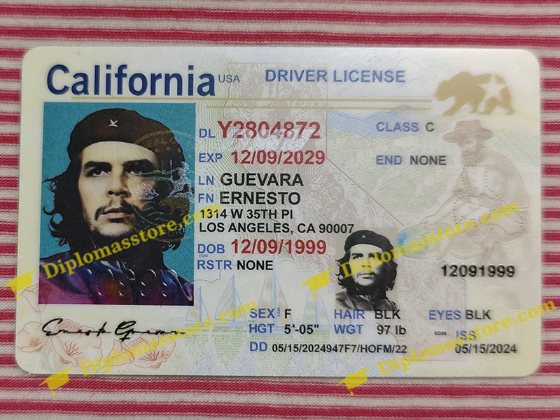 California REAL ID, California driver license,
