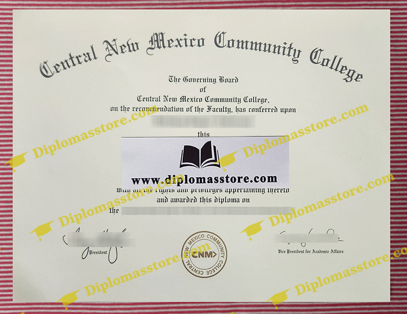 Central New Mexico Community College diploma, CNM associate degree,